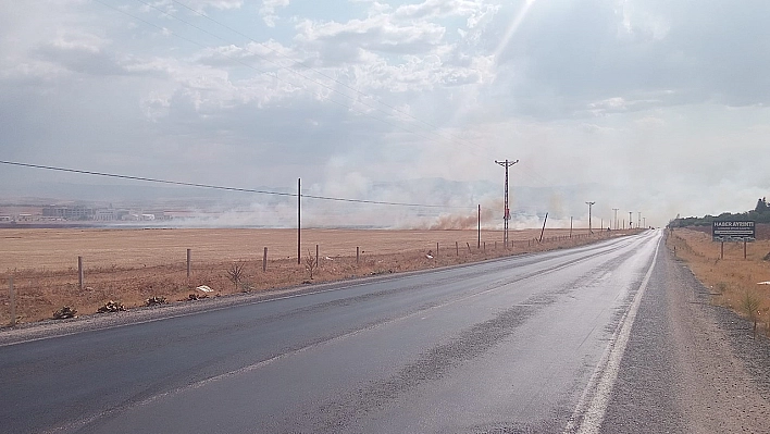 Elazığ'da Korkutan Yangın