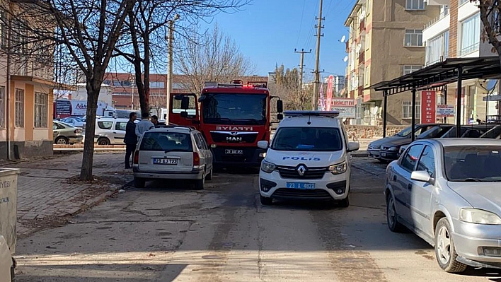 Elazığ'da korkutan yangın!