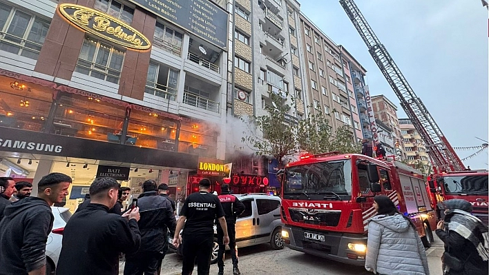 Elazığ'da korkutan yangın