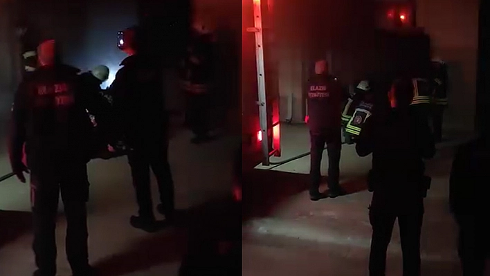 Elazığ'da korkutan yangın!