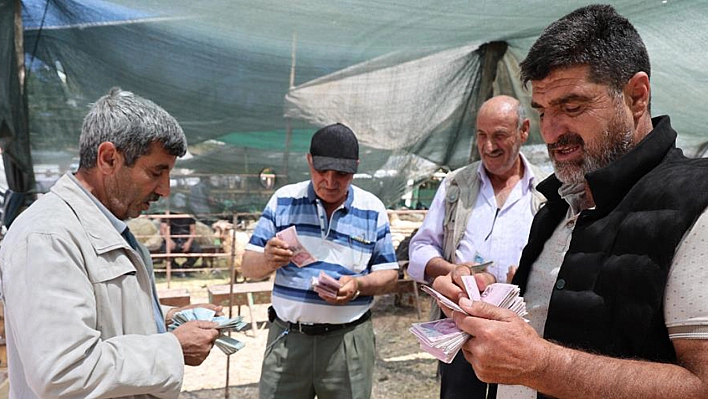 Elazığ'da kurban pazarlığı  sürüyor