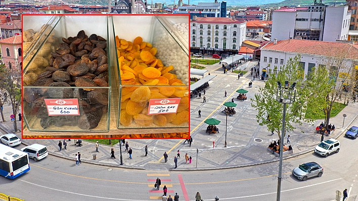 Elazığ'da kuru kayısı fiyatları uçtu