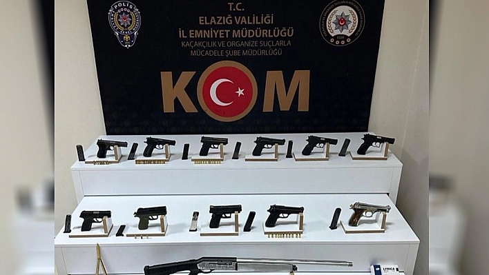 Elazığ'da Kuyu 16 Operasyonu 17 Gözaltı