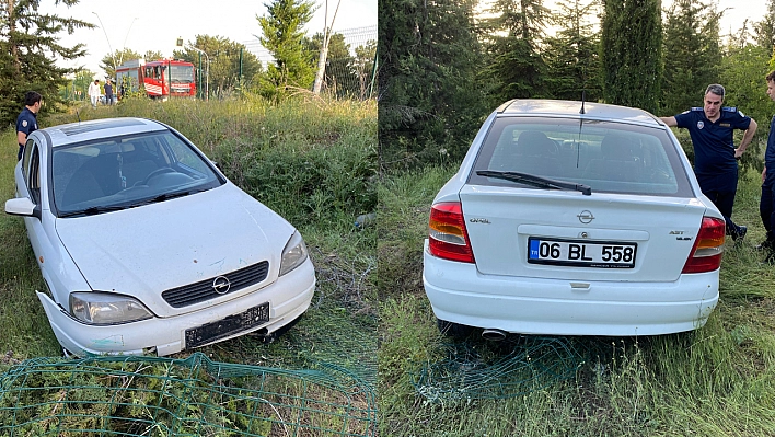 Elazığ'da Maddi Hasarlı Kaza Meydana Geldi