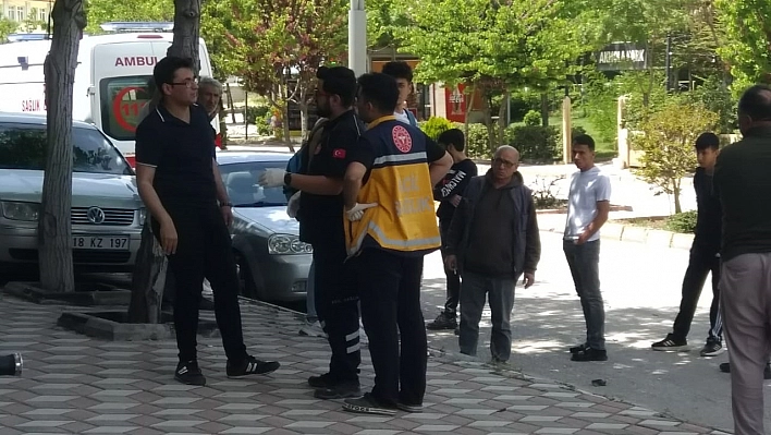 Elazığ'da Maddi Hasarlı Trafik Kazası