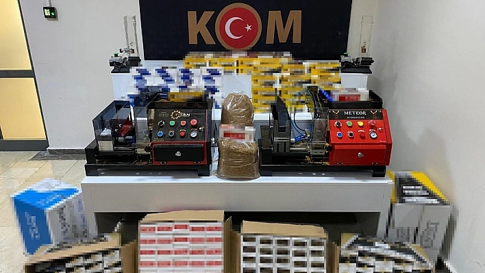 Elazığ'da makaron operasyonu