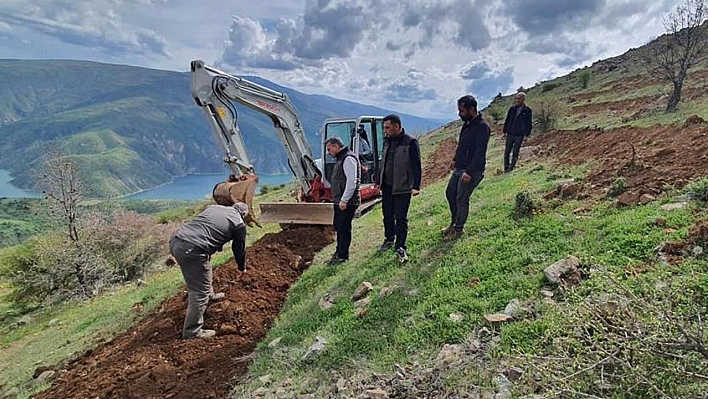 Elazığ'da Makinalı Toprak İşleme Çalışmaları Başladı