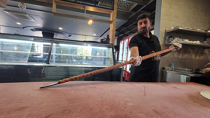 Elazığ'da Metrelik Kebabın Adresi Belli