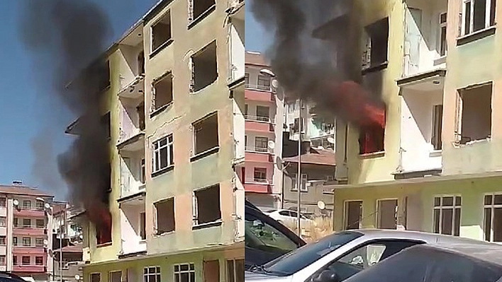 Elazığ'da Metruk Bina Yangınları Bitmiyor!