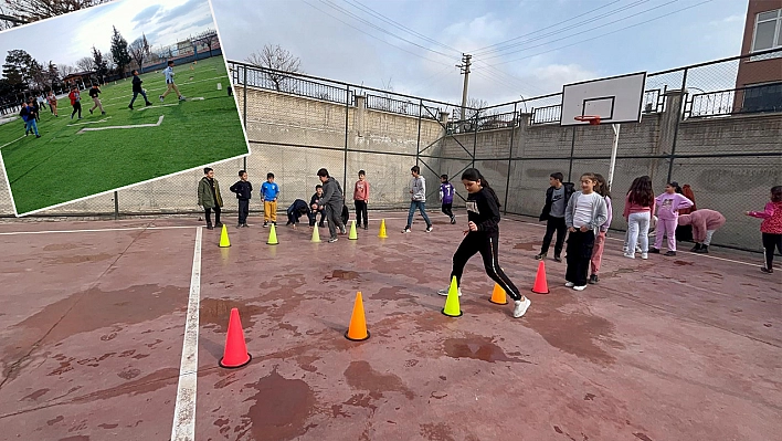 Elazığ'da minik sporcular