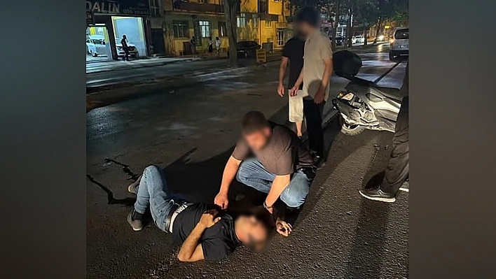 Elazığ'da motosiklet yayaya çarptı: 1 yaralı
