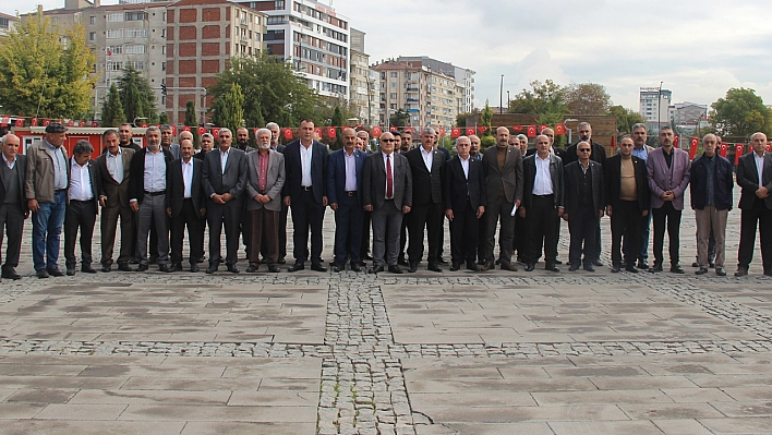 Elazığ'da Muhtarlar Ortak Açıklama Yaptı