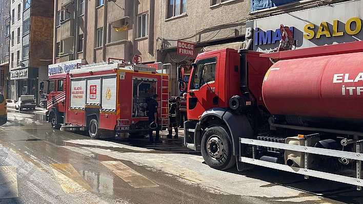 Elazığ'da odunluk yangını: 1 kişi dumandan etkilendi