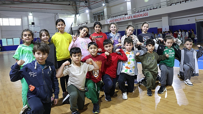 Elazığ'da Öğrenciler Spora Yönlendiriliyor