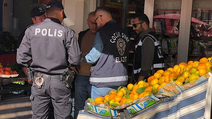 Elazığ'da Okul Önü Denetimleri Sürüyor