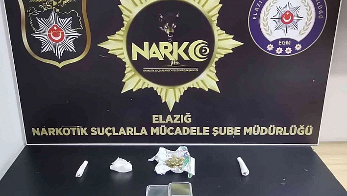 Elazığ'da polis uyuşturucu tacirlerine geçit vermiyor: 2 tutuklama