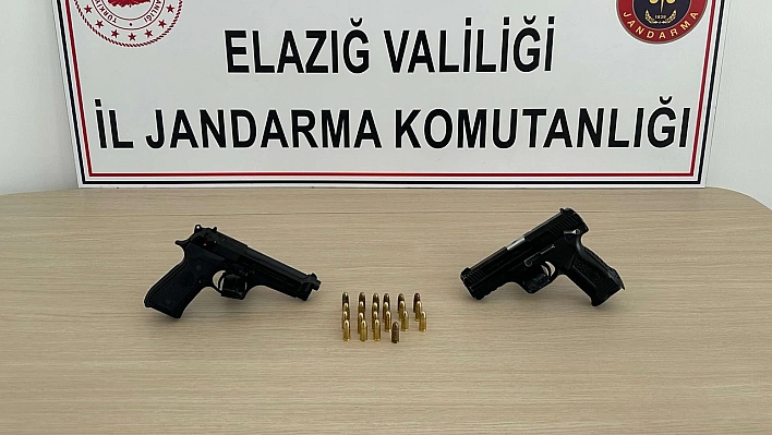 Elazığ'da Ruhsatsız Silah Operasyonu