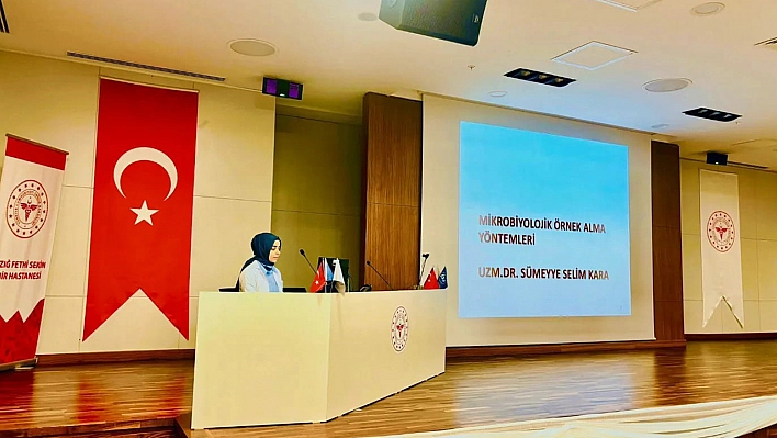 Elazığ'da Sağlık Çalışanlarına Yönelik Eğitim Seminerleri Devam Ediyor