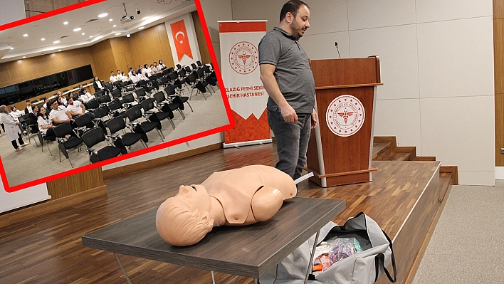 Elazığ'da sağlık çalışanlarına  özel eğitim programı