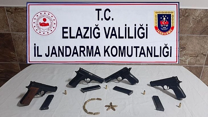 Elazığ'da Silah Kaçakçılarına Operasyon: 2 Şüpheli Yakalandı