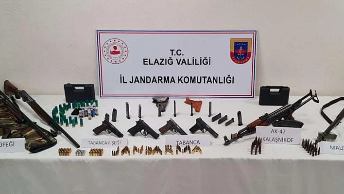 Elazığ'da Silah Kaçakçılığı Operasyonu