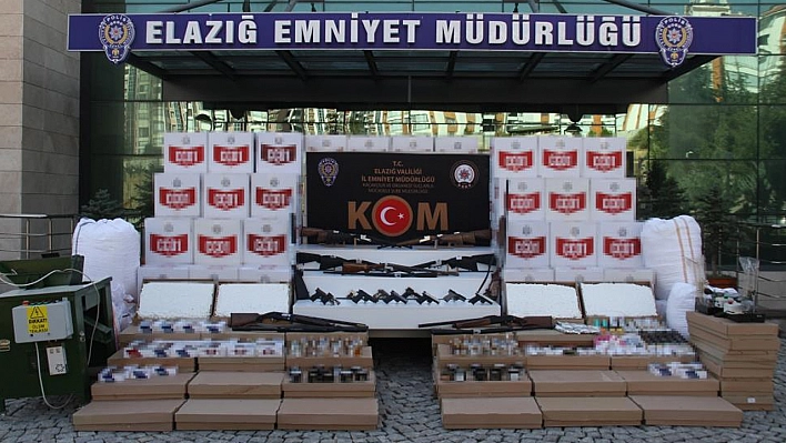 Elazığ'da 'Sis Operasyonu': 7 gözaltı