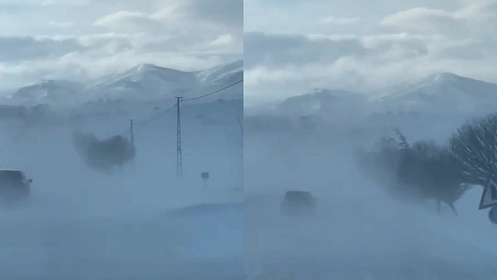 Elazığ'da sis sürücülere zor anlar yaşattı