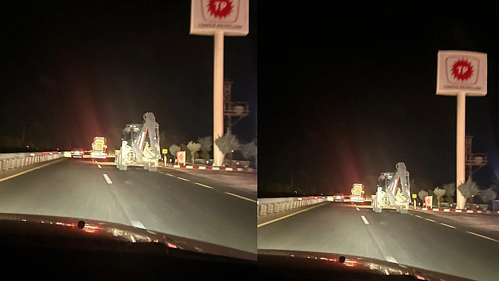 Elazığ'da stop ışıkları olmayan kepçe kazaya davetiye çıkardı