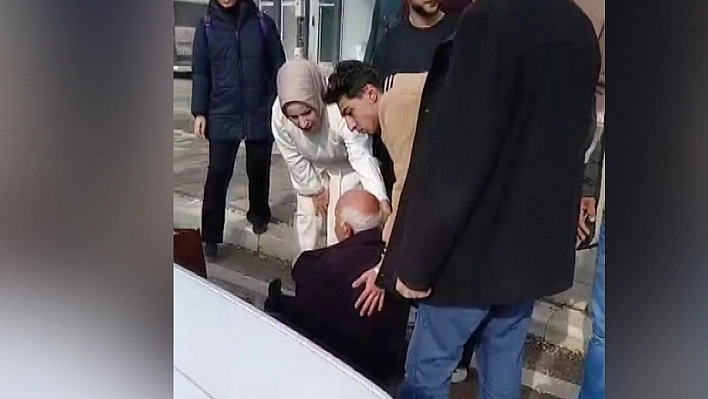 Elazığ'da talihsiz kaza: Yaşlı adama otomobil çarptı