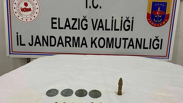 Elazığ'da tarihi eser kaçakçılarına operasyon