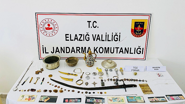 Elazığ'da Tarihi Eser Kaçakçılığına Geçit Yok