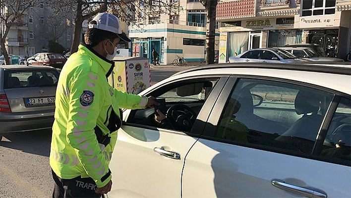 Elazığ'da Trafik Denetimi