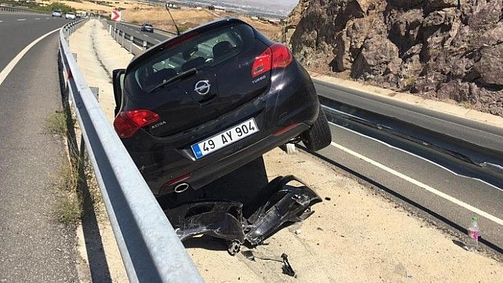 Elazığ'da trafik kazası: 1 ağır yaralı