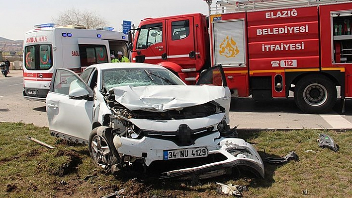 Elazığ'da Trafik Kazası: 1 Ölü, 5 Yaralı