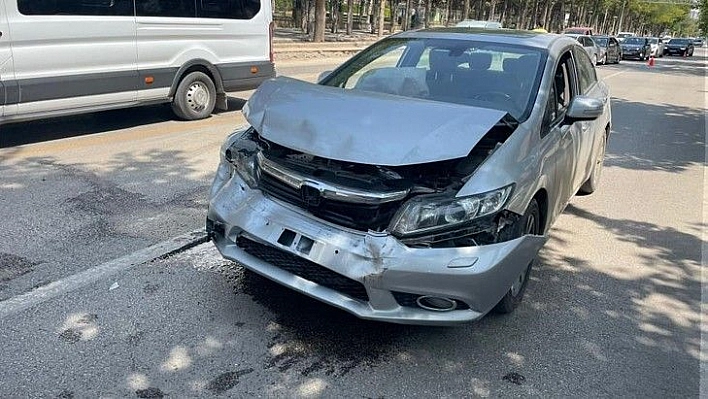 Elazığ'da trafik kazası: 1 yaralı