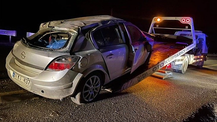 Elazığ'da trafik kazası: 1 yaralı