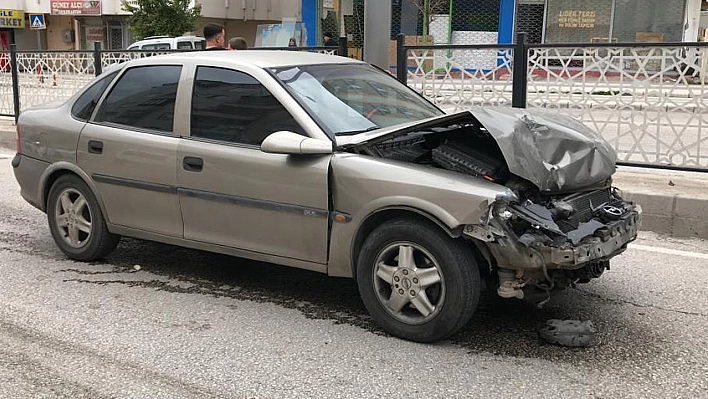 Elazığ'da Trafik Kazası: 1 Yaralı