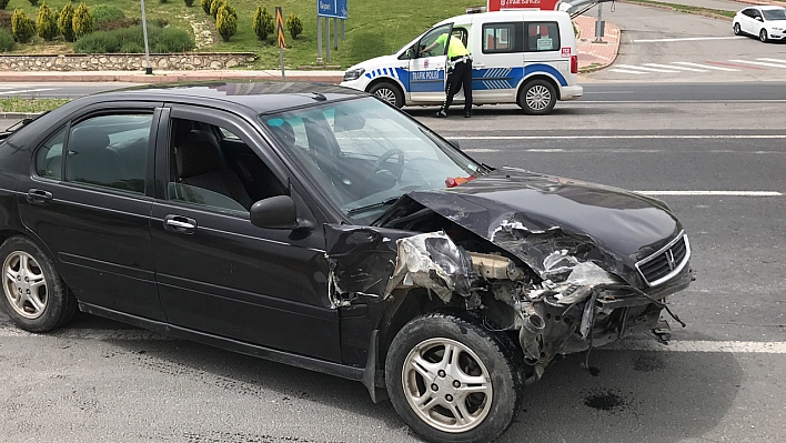 Elazığ'da trafik kazası: 1 yaralı