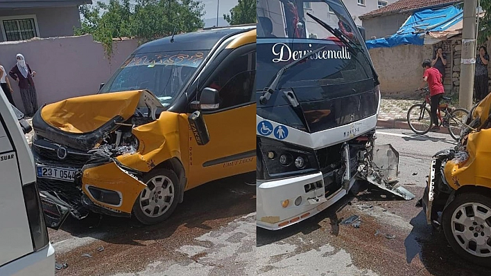 Elazığ'da Trafik Kazası: 1 Yaralı