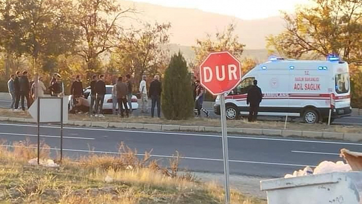 Elazığ'da trafik kazası: 1 yaralı