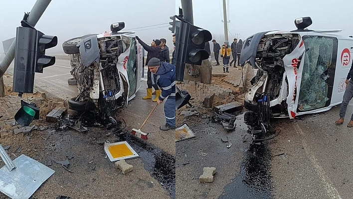 Elazığ'da Trafik Kazası: 1 Yaralı