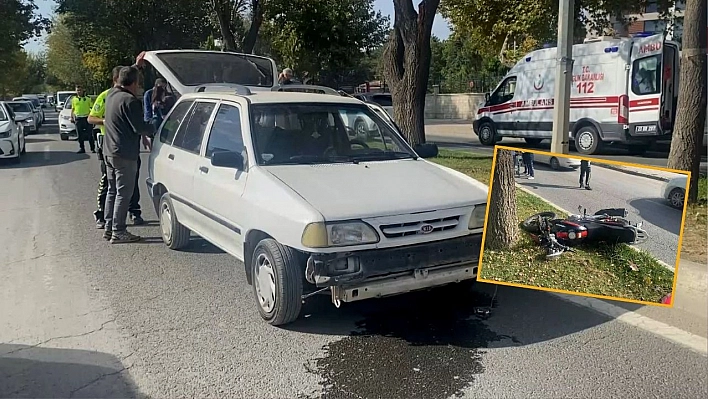 Elazığ'da Trafik Kazası: 1 Yaralı