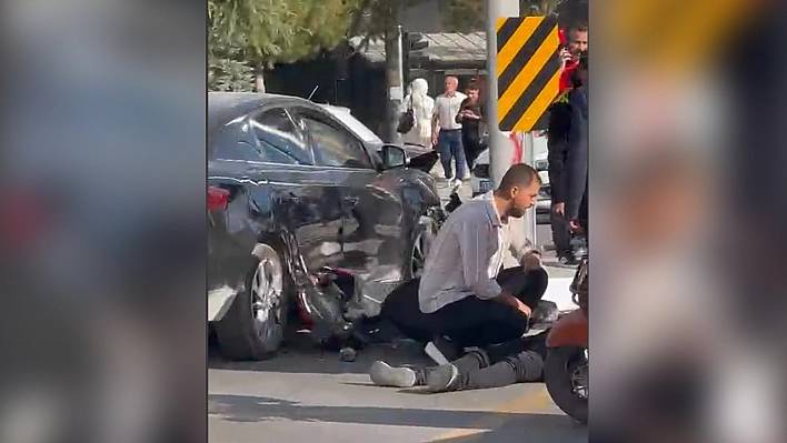 Elazığ'da trafik kazası: 1 yaralı