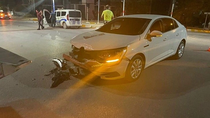 Elazığ'da trafik kazası: 2 yaralı