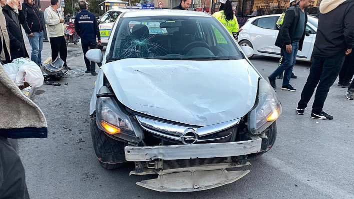 Elazığ'da trafik kazası: 2 yaralı