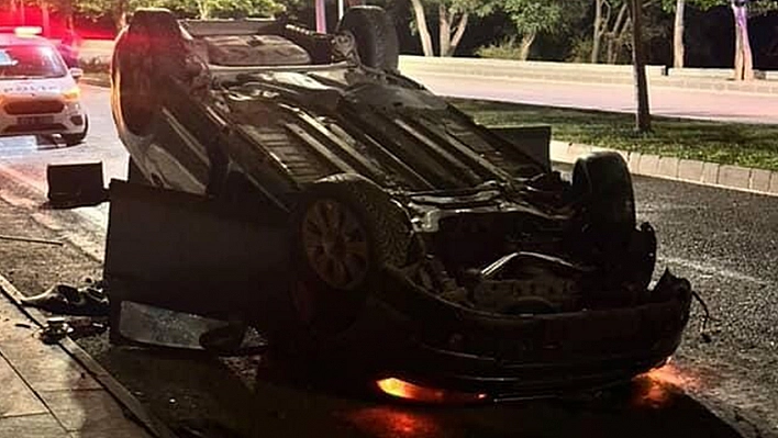 Elazığ'da trafik kazası: 2 yaralı