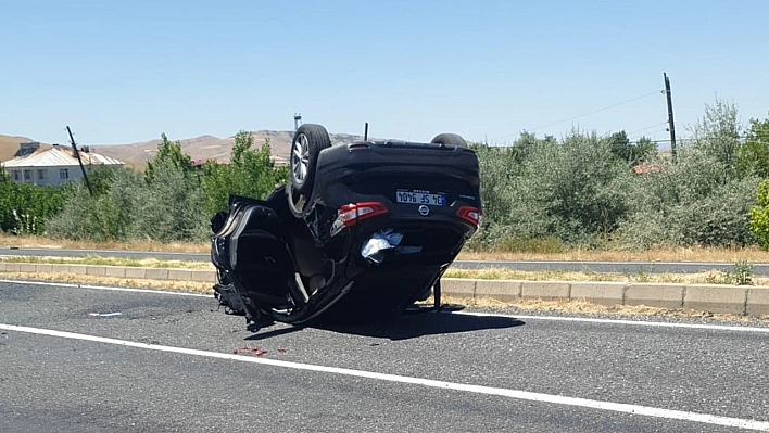 Elazığ'da trafik kazası: 3 yaralı