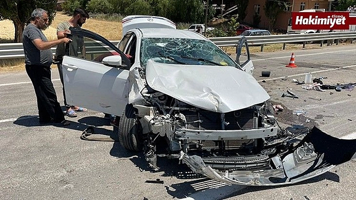 Elazığ'da trafik kazası: 5 yaralı