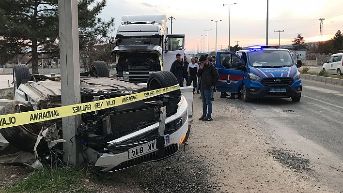 Elazığ'da trafik kazası: 5 yaralı