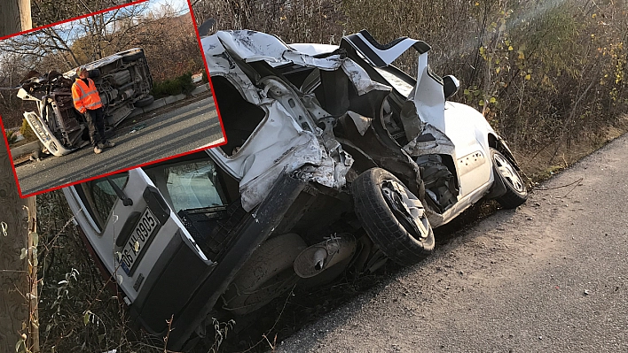 Elazığ'da Trafik Kazası  Çok Sayıda Yaralı Var